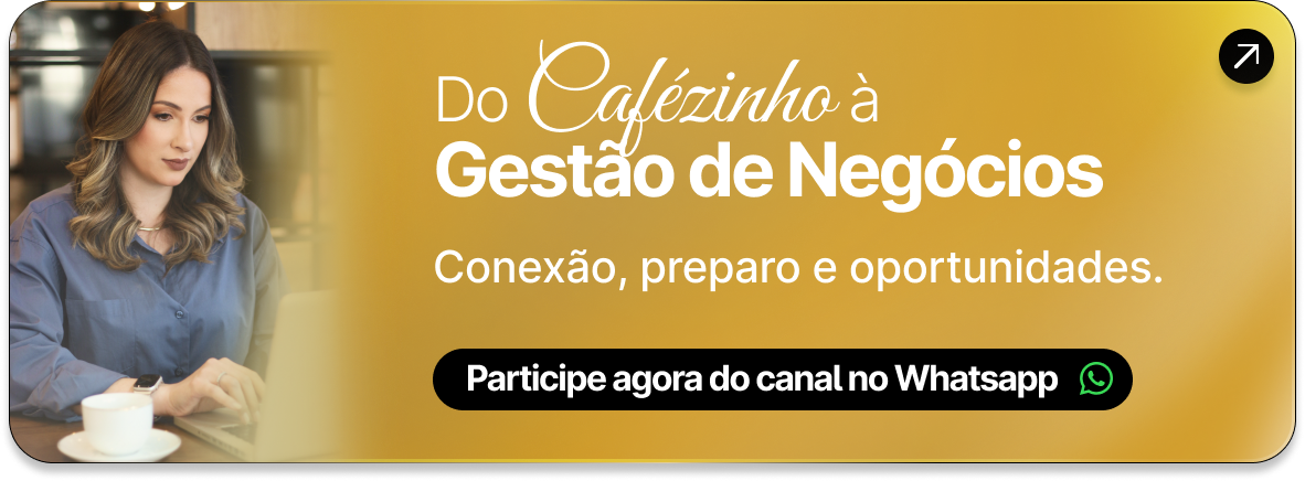 Banner - Do cafezinho à gestão de negócios