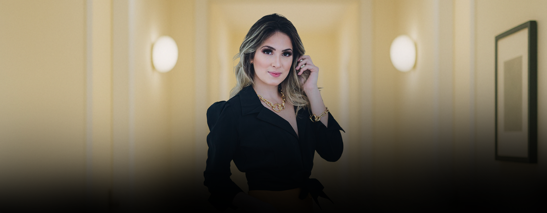 Banner com a Katelline Curvelo